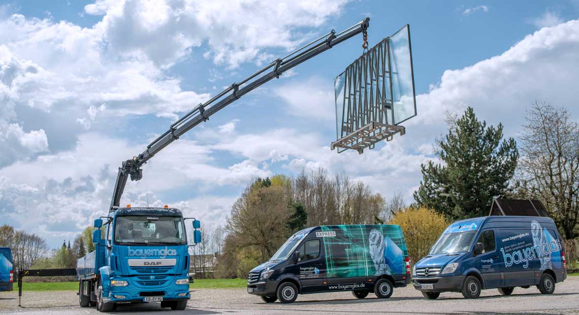 Glaserei bayernglas Montagehilfe München Umgebung